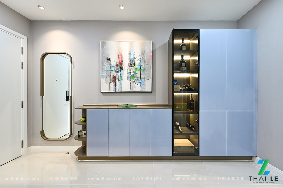 Thi công nội thất căn hộ Hà Đô Centrosa Garden - Block O1 - 123m2